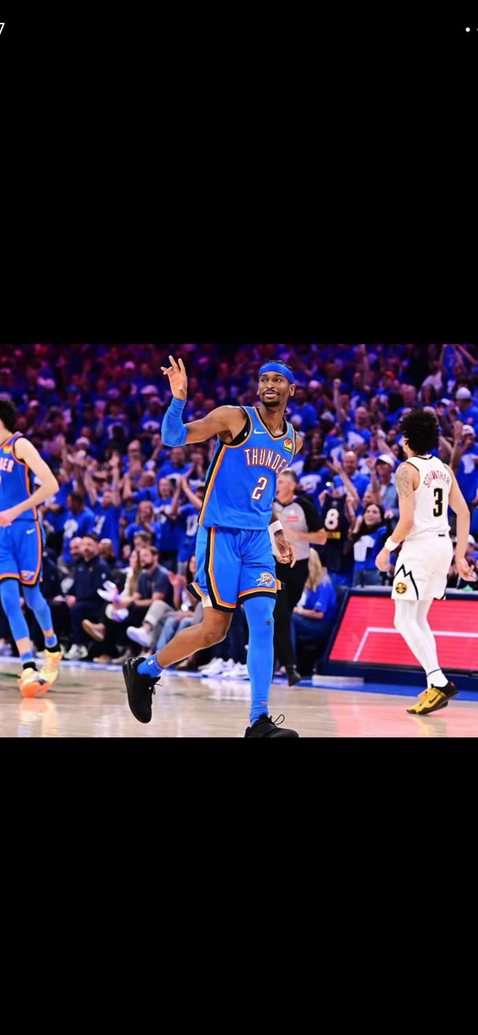 雷霆客场大胜快船，取得四连胜