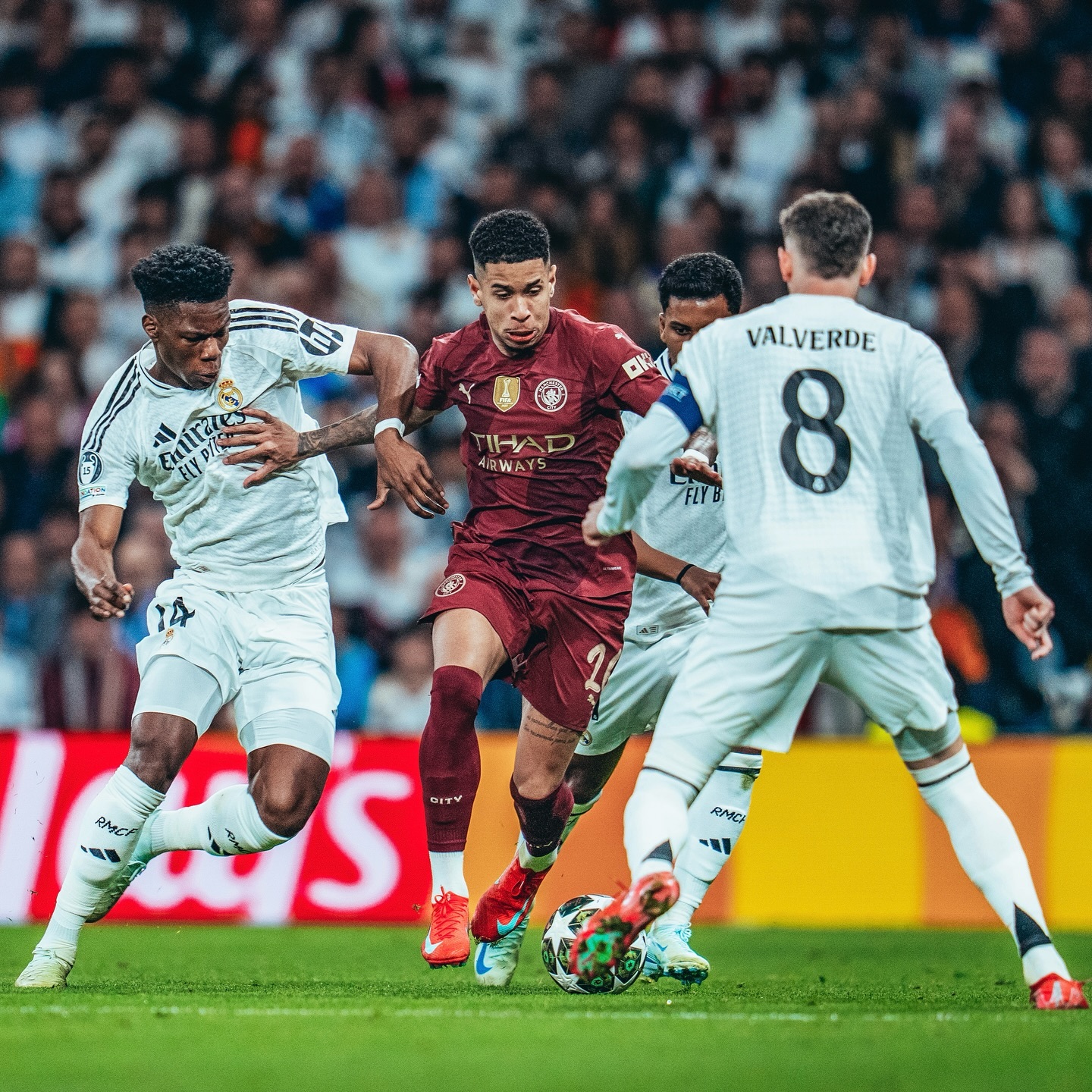 皇马客场胜曼城,晋级欧冠半决赛 皇马客场胜曼城,晋级欧冠半决赛